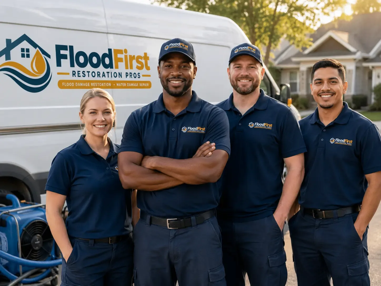 Flood Damage Restoration company in Ferney, SD